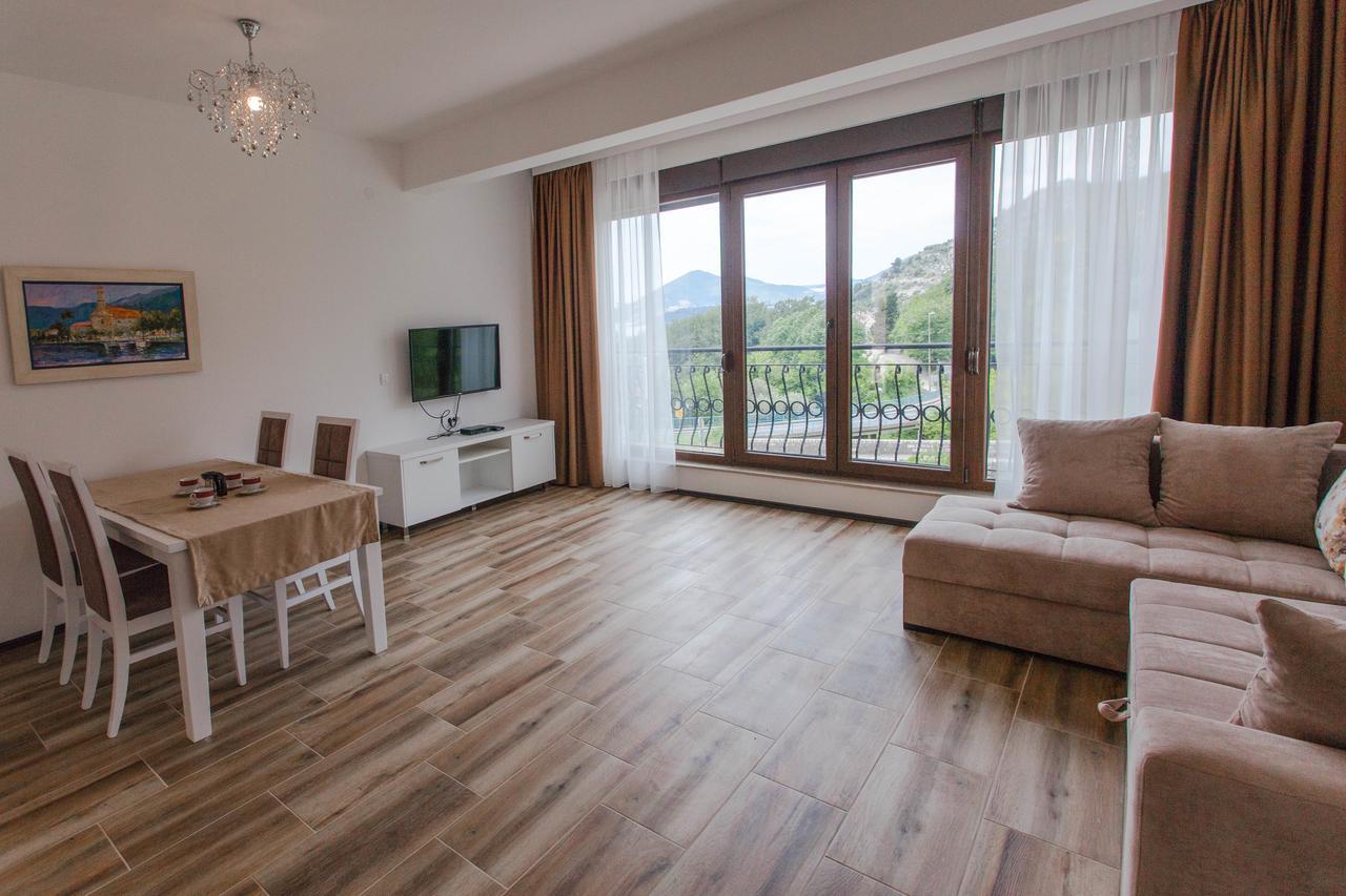 Ferienwohnung Rosmarino Sveti Stefan Exterior foto